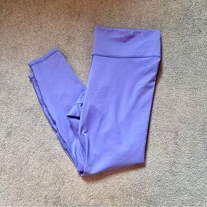Fabletics Women’s Periwinkle/Purple Leggings size XXL